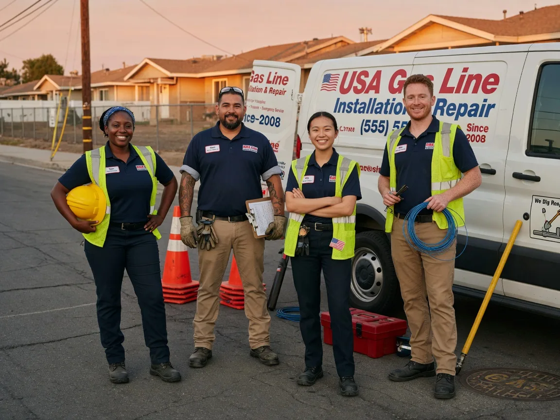 Gas Line Installation company in Williamsburg, NM